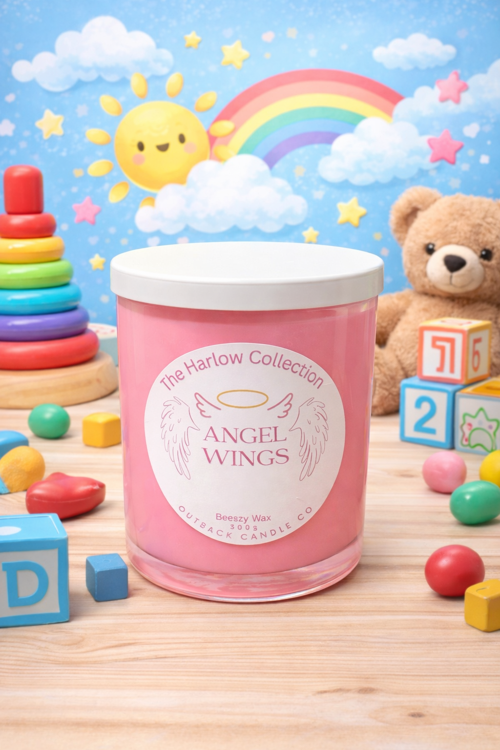 Angel Wings 300g Beesoy Candle