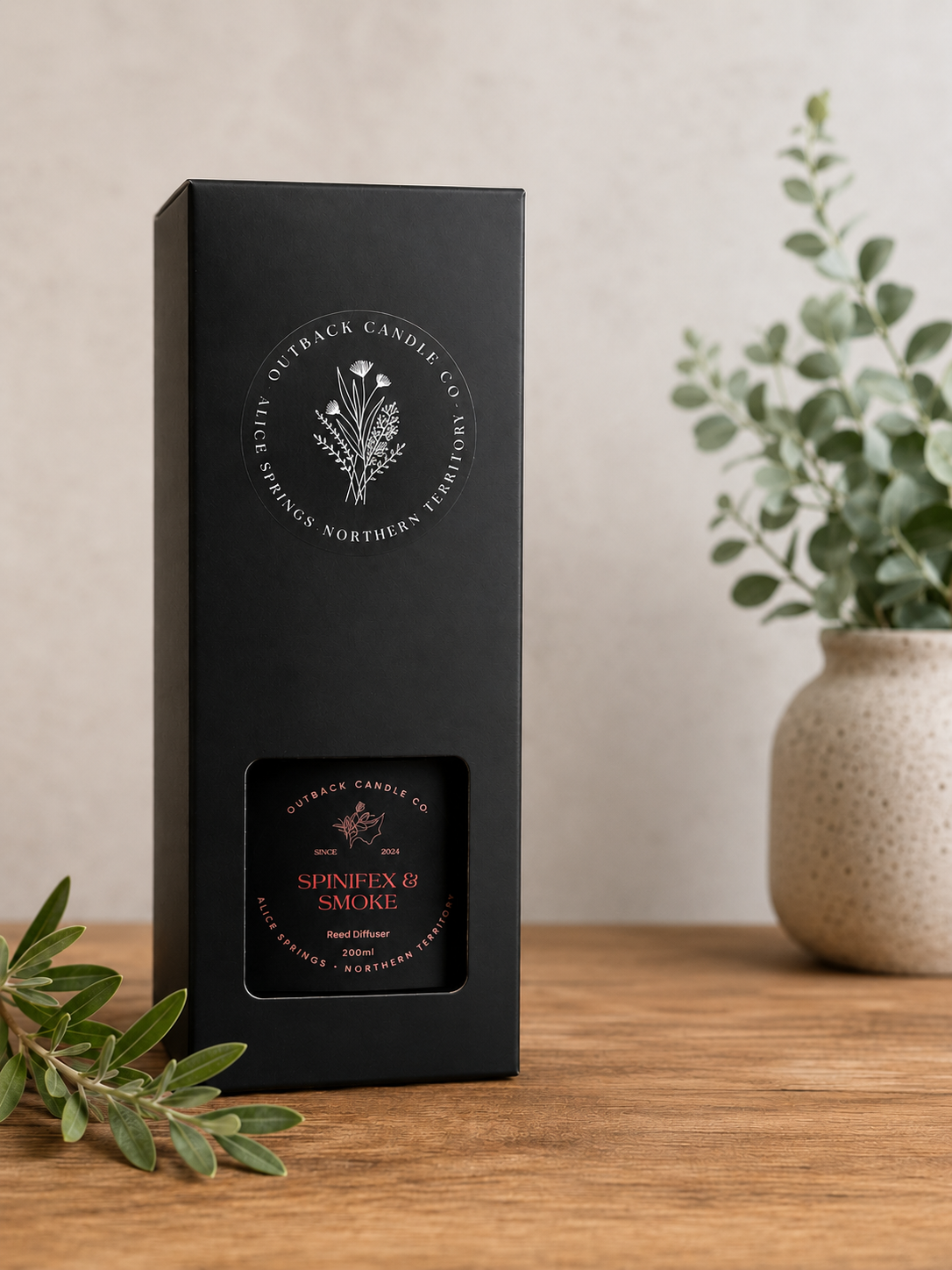 Spinifex & Smoke 200ml Reed Diffuser